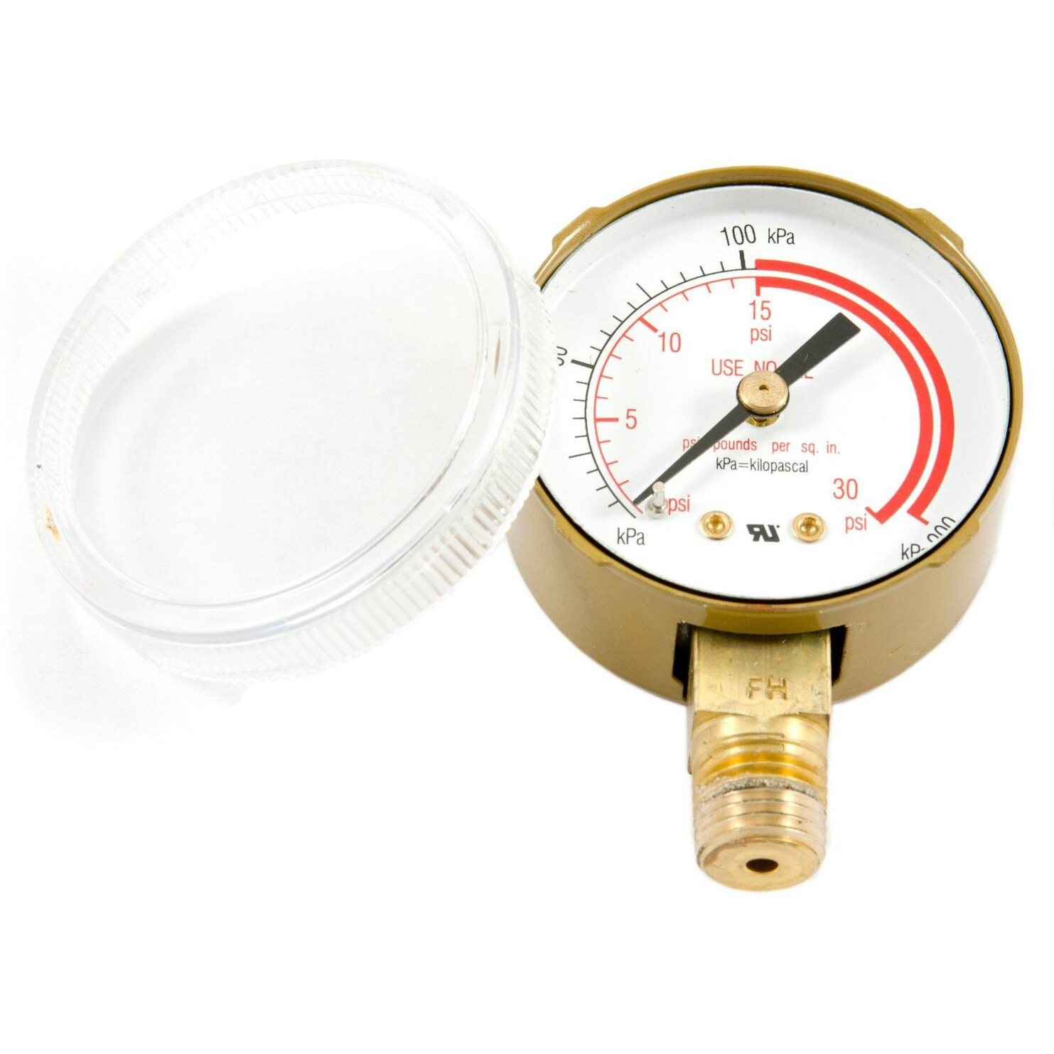 LOW PRESSURE GAUGE 2" (Pack of 1)