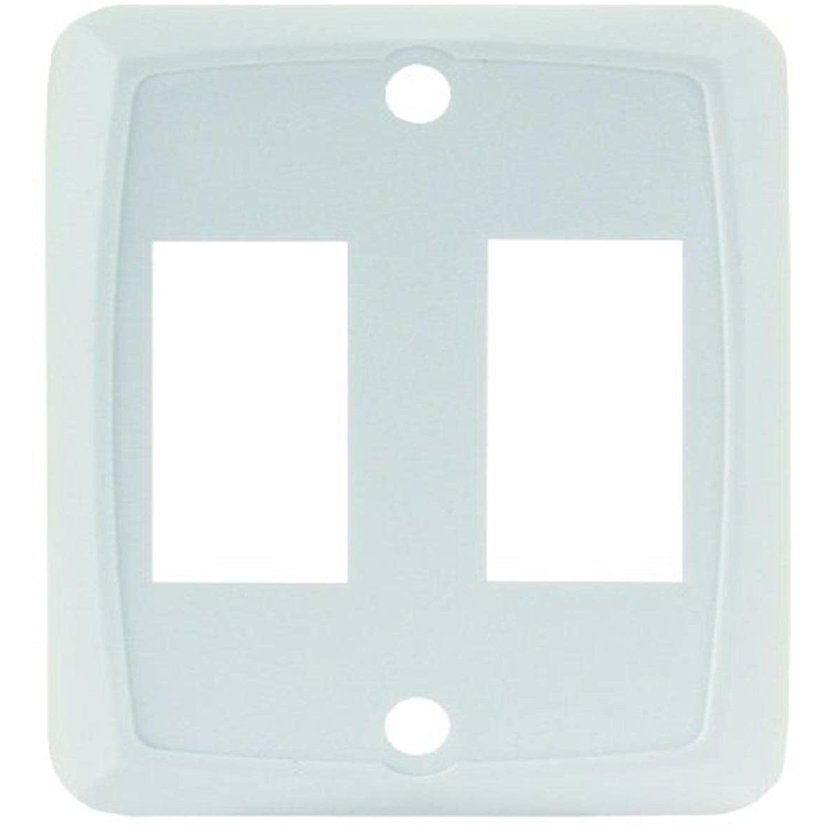 DOUBLE FACE PLATE  WHT
