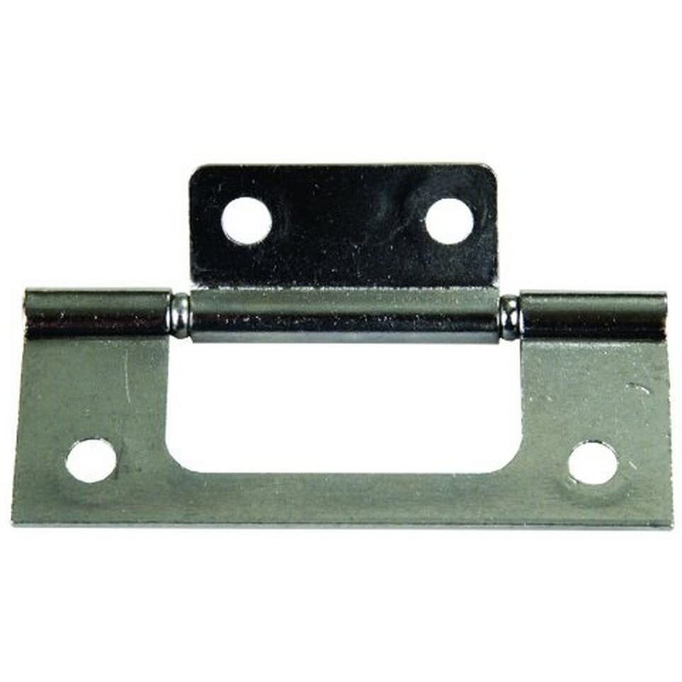 3' NON-MORT HINGE  CHROME