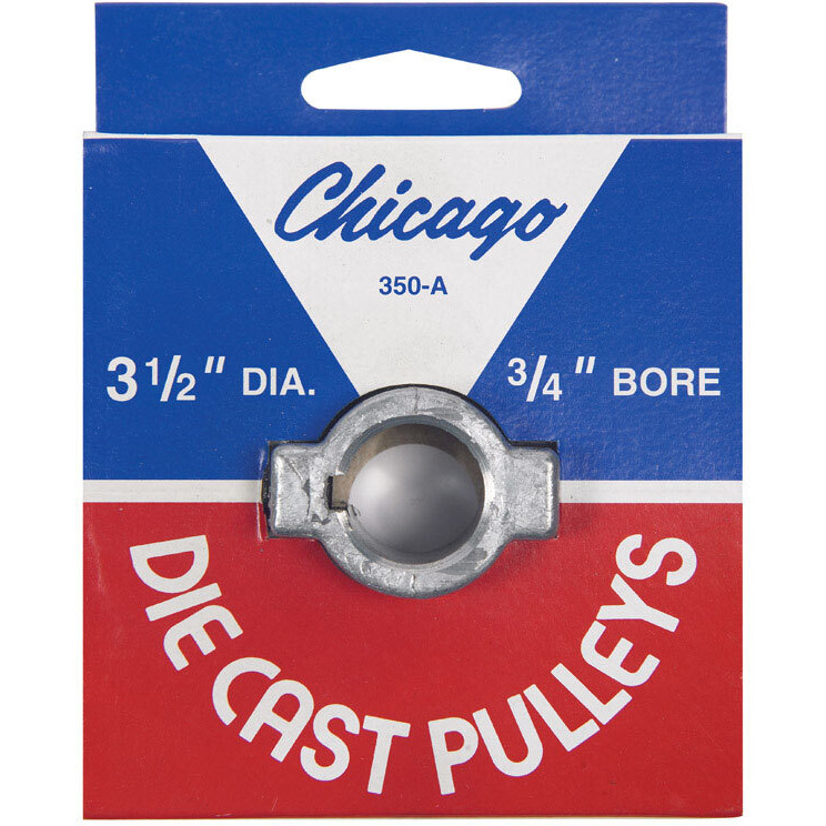 PULLEY 3-1/2X3/4" (Pack of 1)
