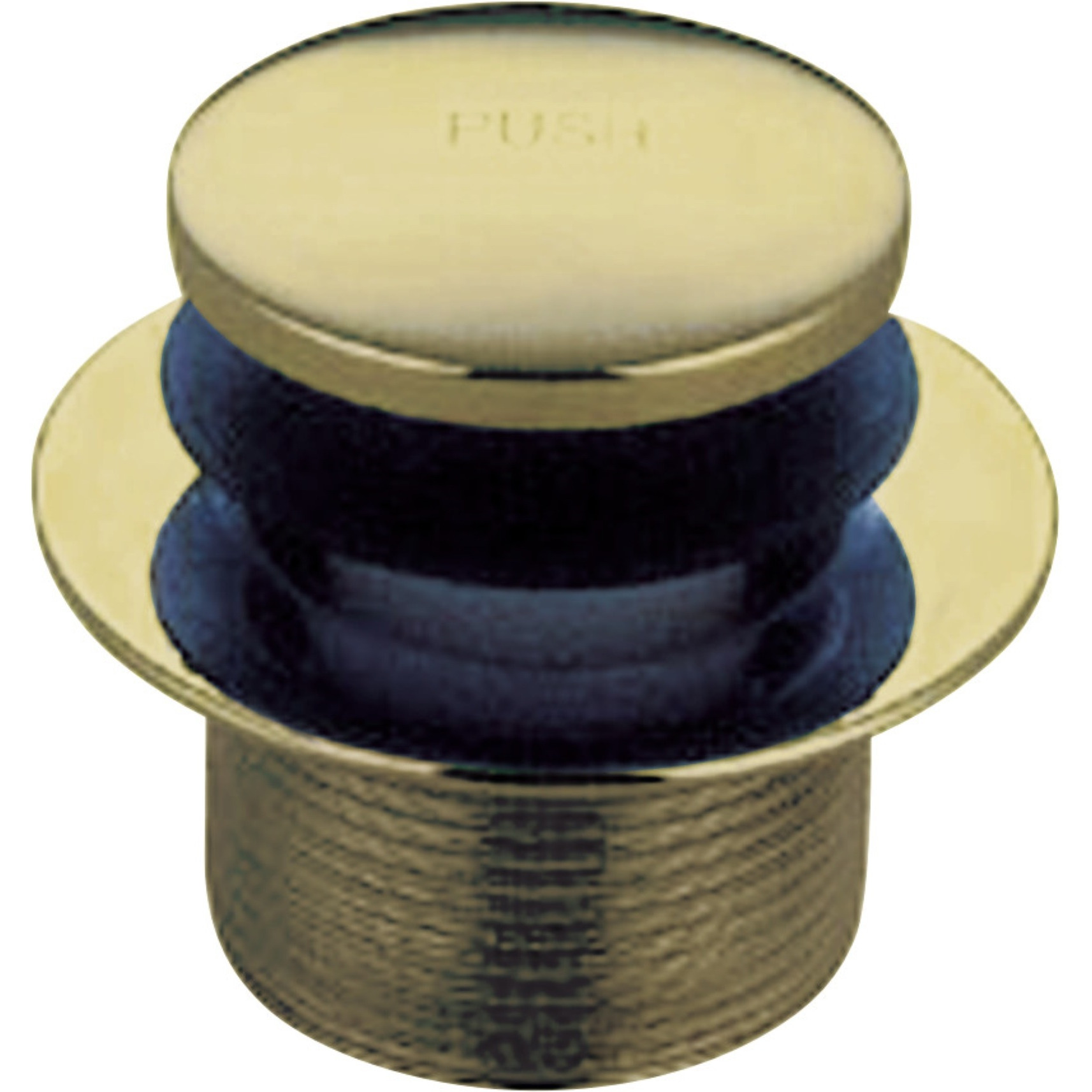 Kingston Brass DTT202 Tip-Toe Tub Drain, Polished Brass