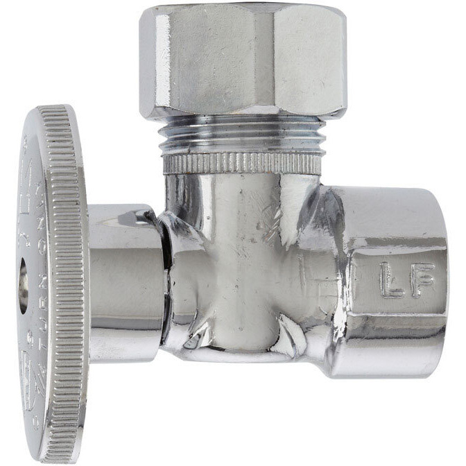 ANGLE VALVE 1/2&quotOD (Pack of 1)