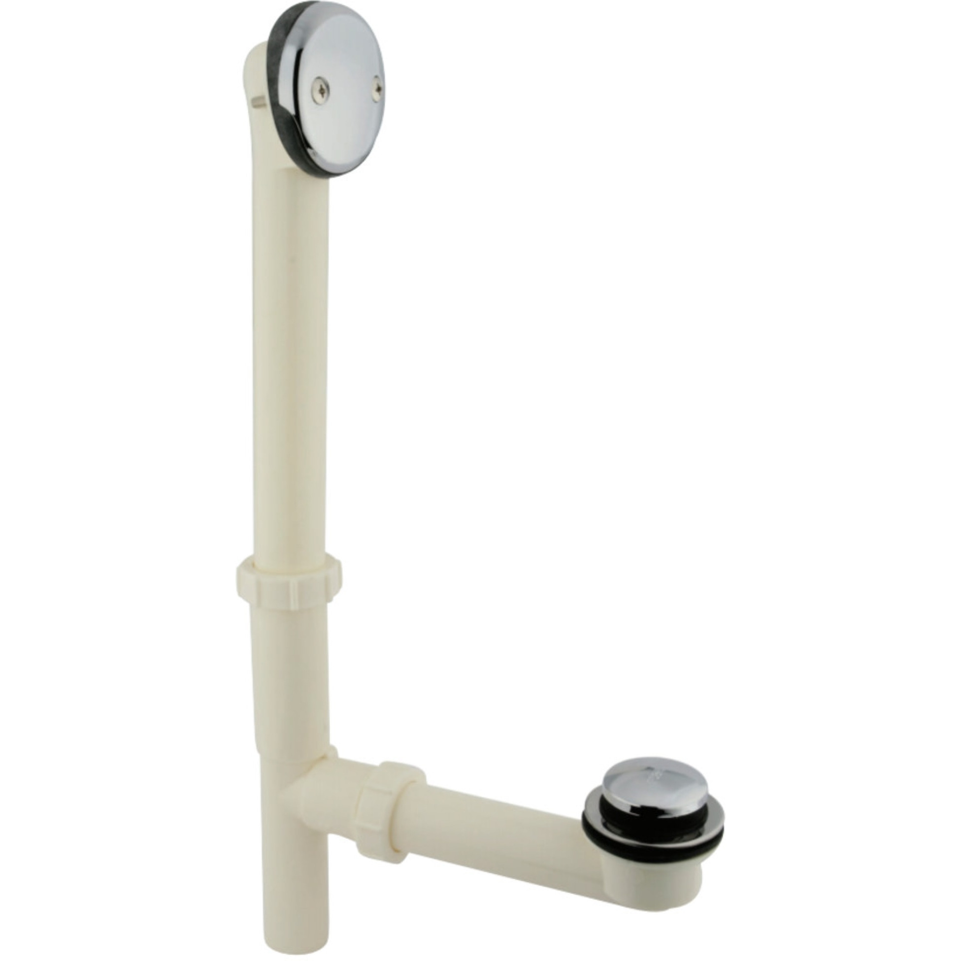 Kingston Brass DTTA2161 Tip-Toe Bath Tub Drain, Polished Chrome