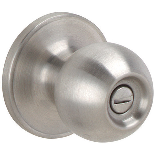 PRIVACY KNOB STN NKL (Pack of 1)