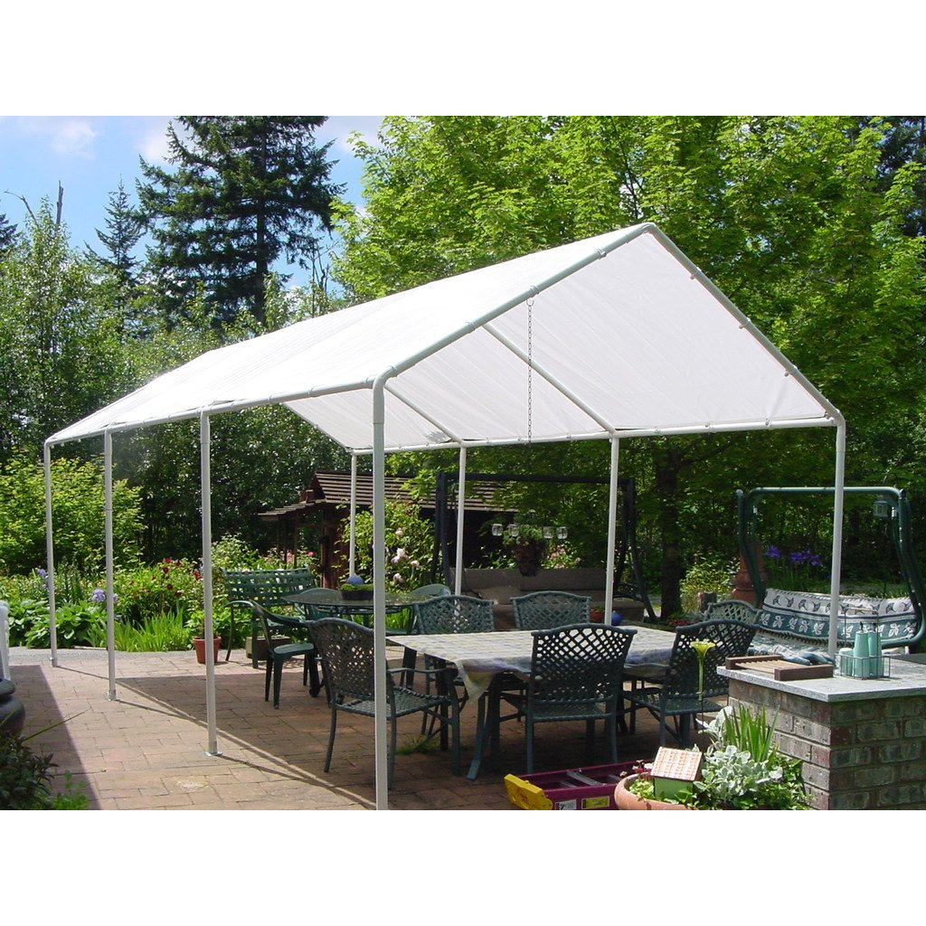 TARP WHIT POLY HD 10X12' (Pack of 1)