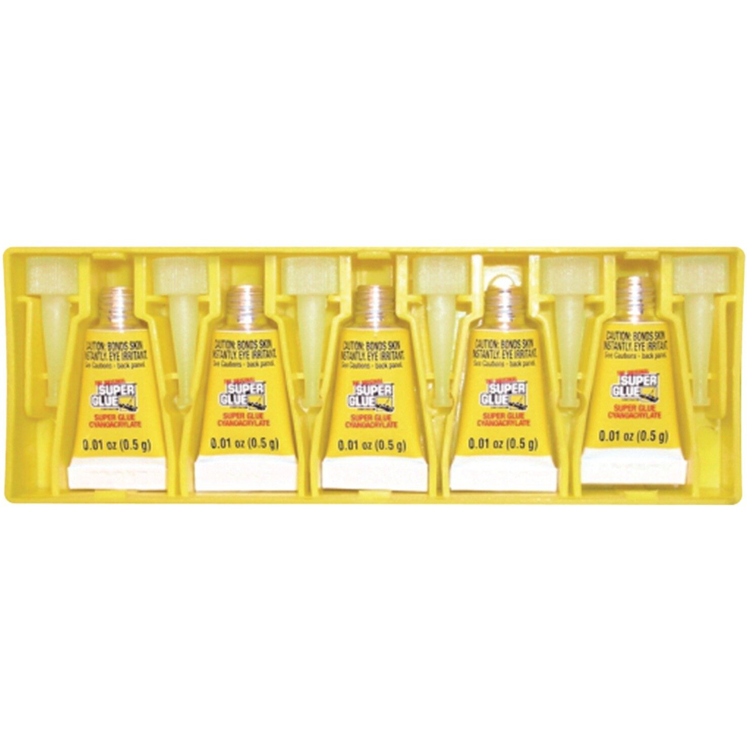 Super Glue Original Superglue(r) 15175-12 Instant Adhesive Mini Tubes, 5 Pk