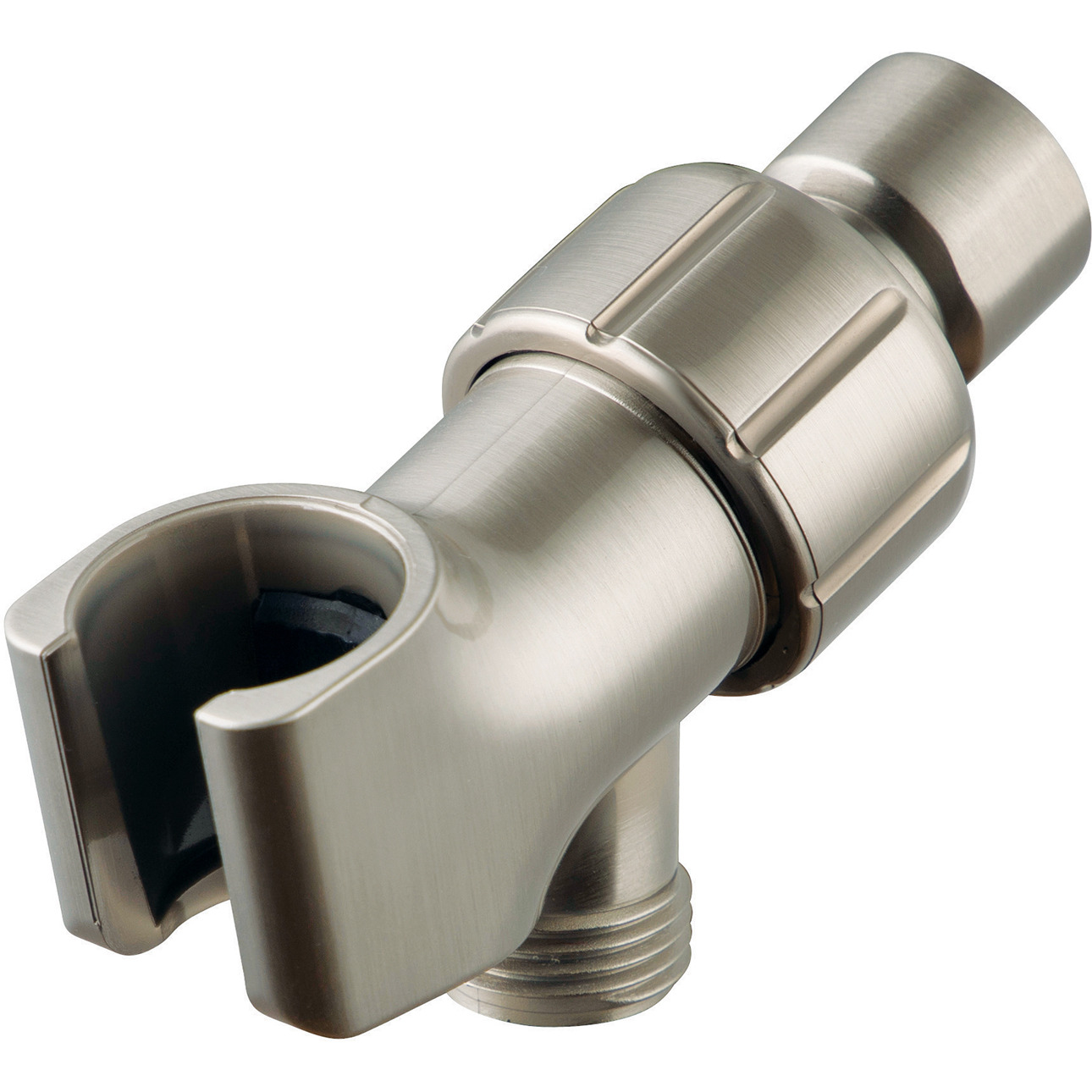 Kingston Brass K170A8 Trimscape Handheld Shower Arm Bracket with Hose Outlet, Brushed Nickel