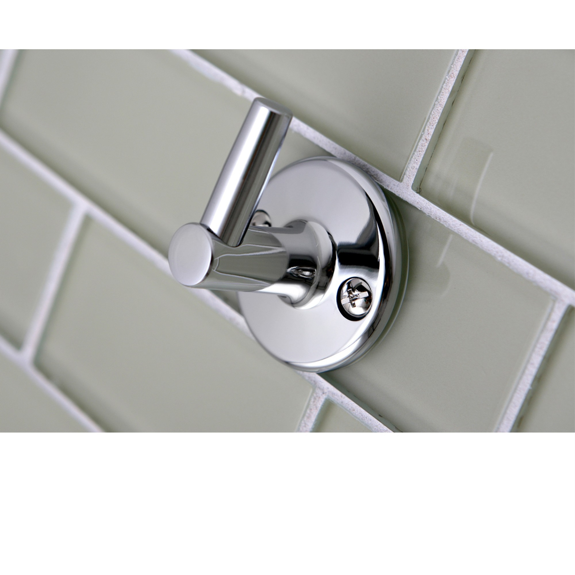 Kingston Brass K171A1 Pin Wall Mount for Shower Connector, Polished Chrome