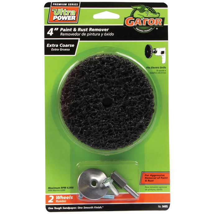 SANDING WHEEL 4" F/DRILL (Pack of 1)