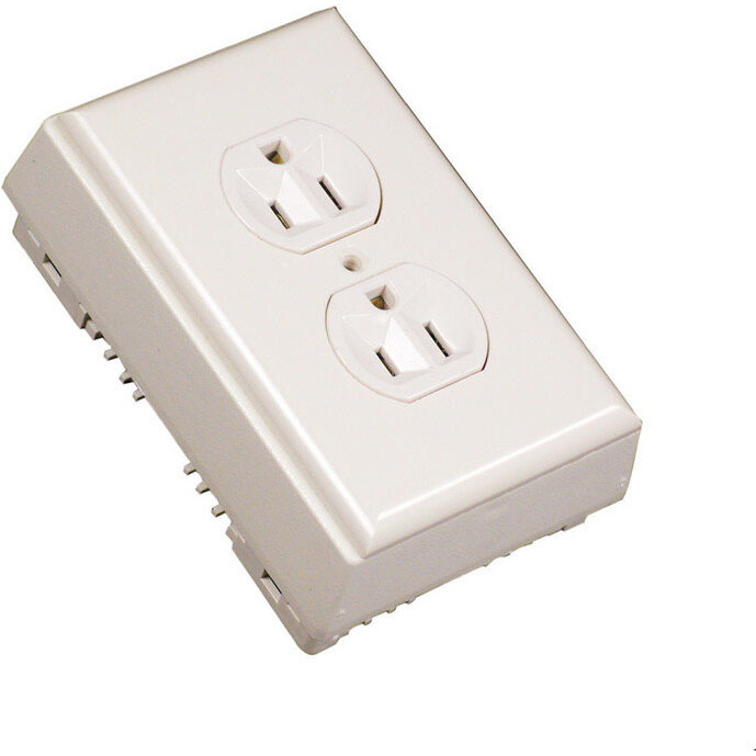OUTLET BOX W/DPLX3FCPLAT (Pack of 1)