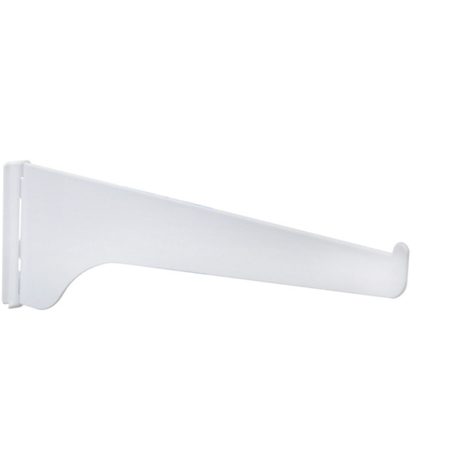 SHELF BRACKET 8"" WHITE (Pack of 10)