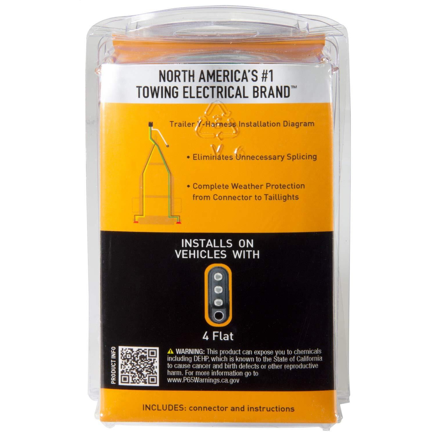 TRAILER Y WIRING HARNESS (Pack of 1)