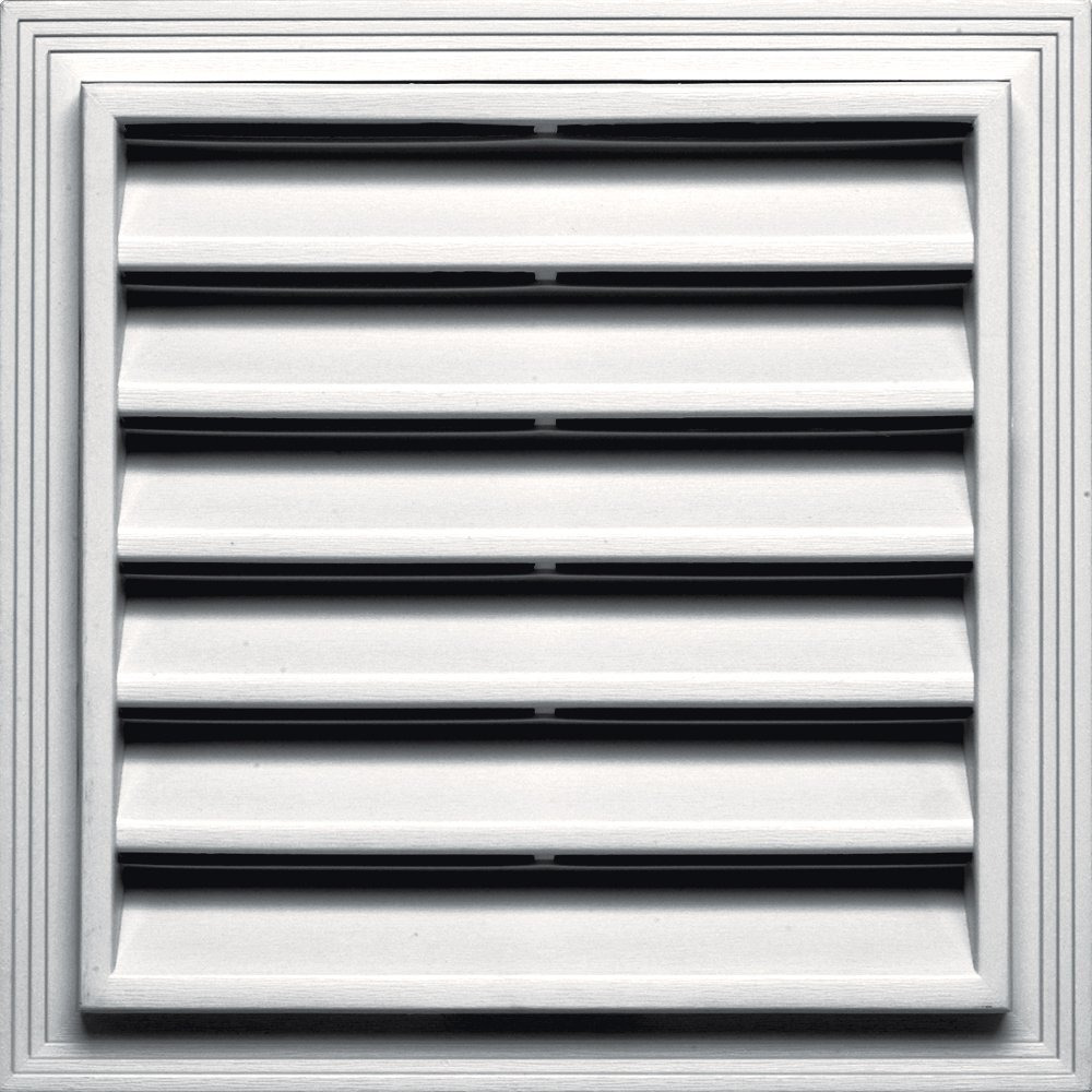VENT GABLE 12X12" WHITE (Pack of 1)