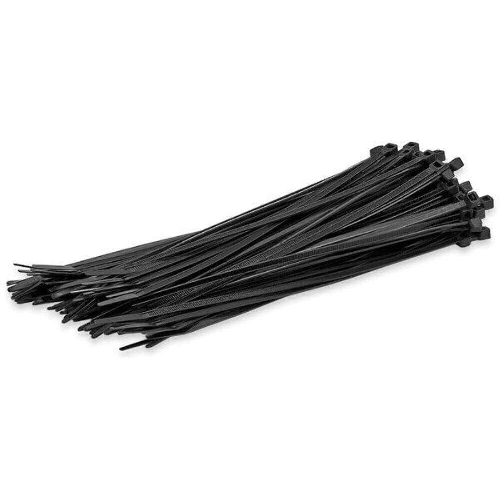 8inch 40-lbs Cable Tie, Pack of 100 - Black