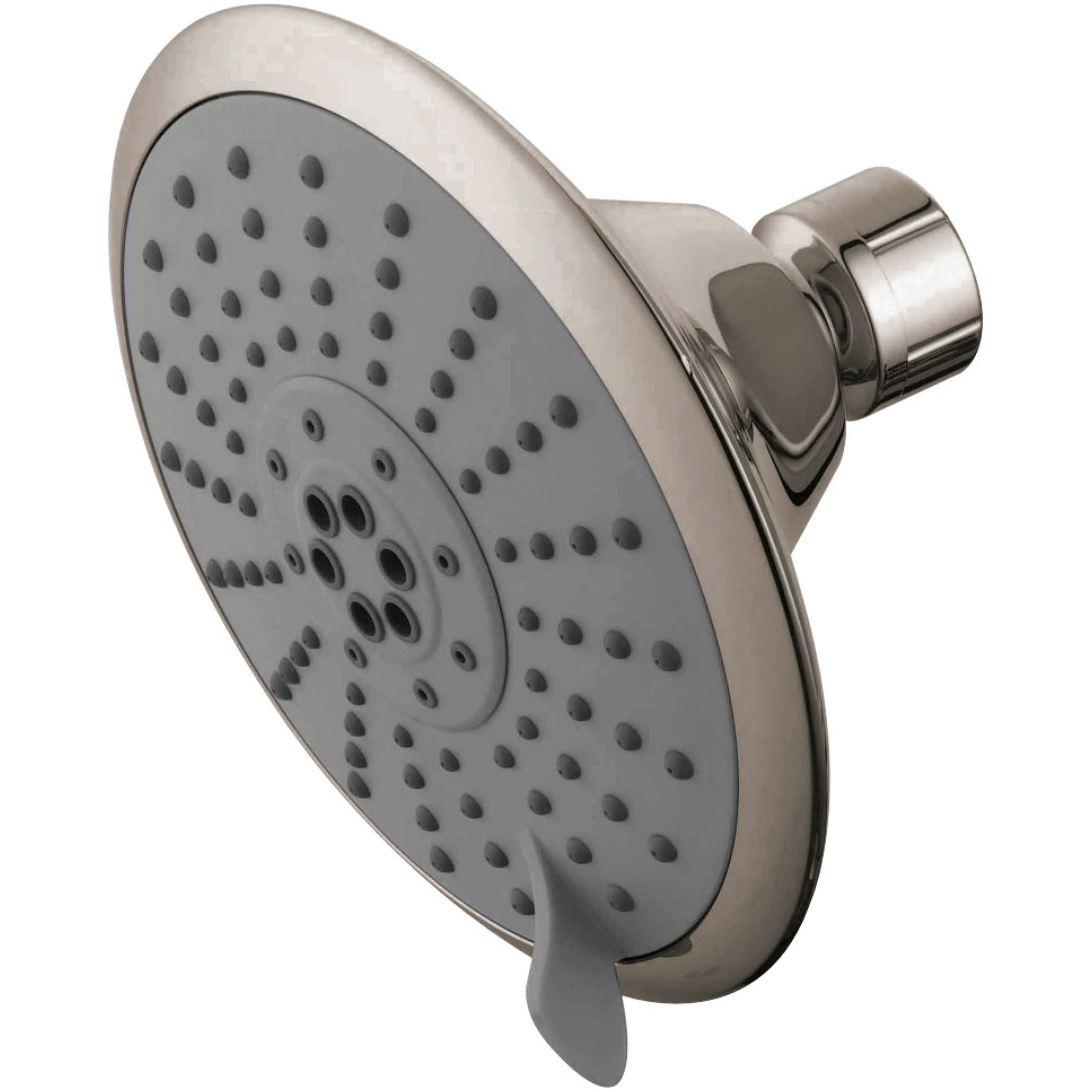Kingston Brass KX258 5 Setting Adjustable Showerhead, Brushed Nickel