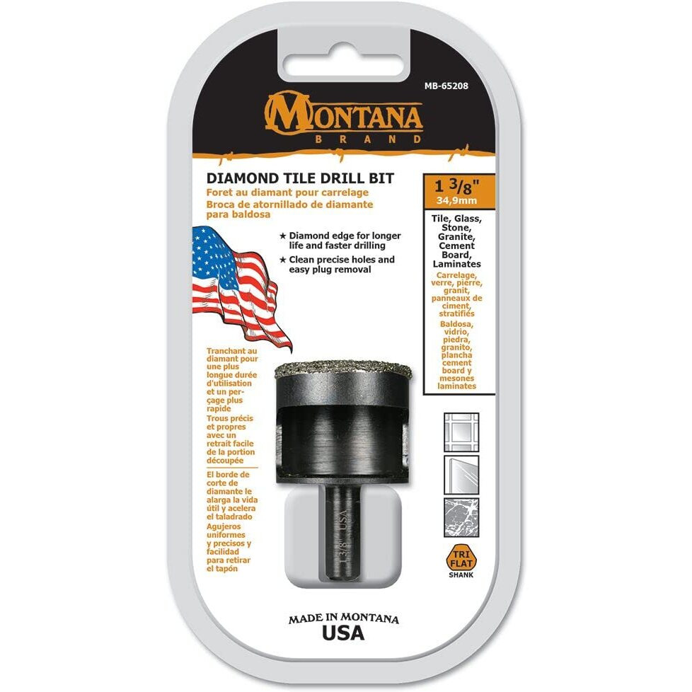 TILE DRILLBIT1-3/8" DIAM (Pack of 1)