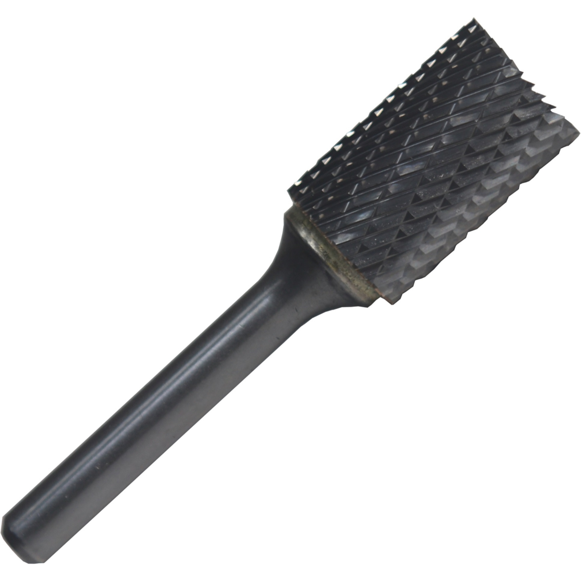 SB6 5/8" X 1" Cylindrical End Cut Carbide Burr 1/4 Shank, DULSB6