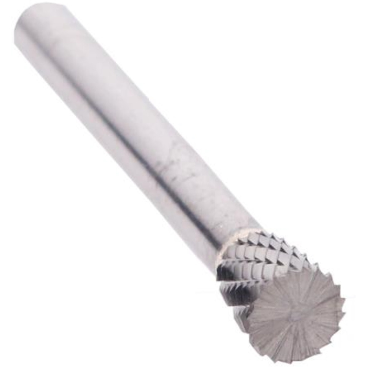 SN4 1/2" X 1/2" Inverted Cone Carbide Burr 1/4" Shank, DULSN4