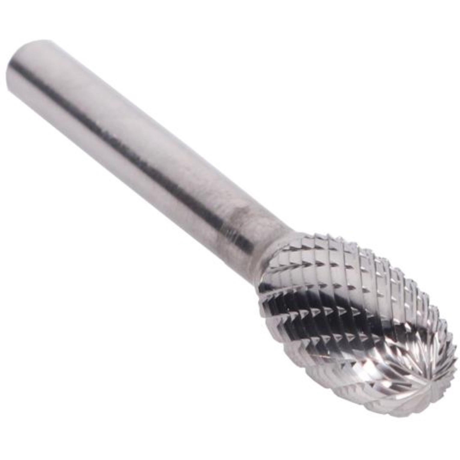 SE5 1/2" X 7/8" Oval Carbide Burr 1/4 Shank, DULSE5