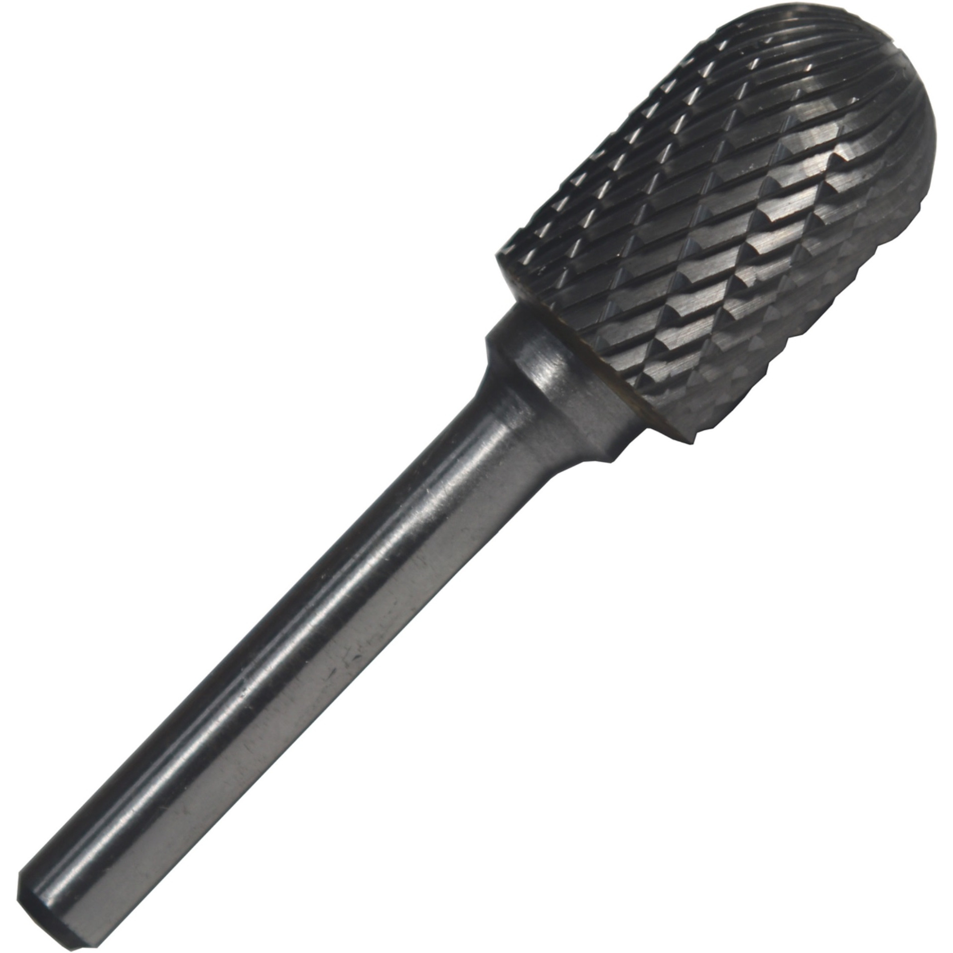 SC5NF 1/2" X 1" Cyl Radius End Carbide Burr 1/4" Shank - Aluminum, DULSC5NF