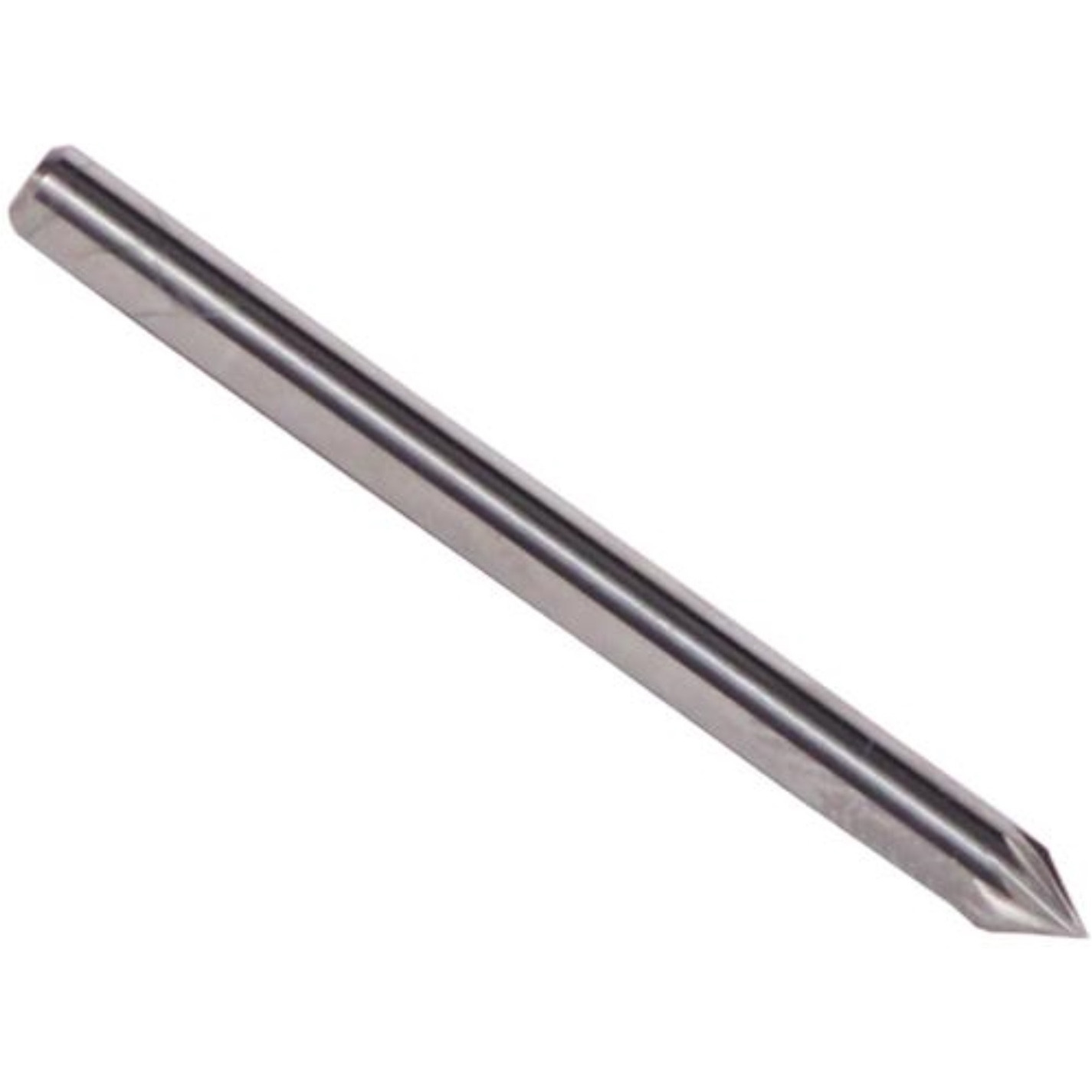 SJ81 3/16" X 3/16" 60 Include Angle Carbide Burr 3/16" Shank, DULSJ81