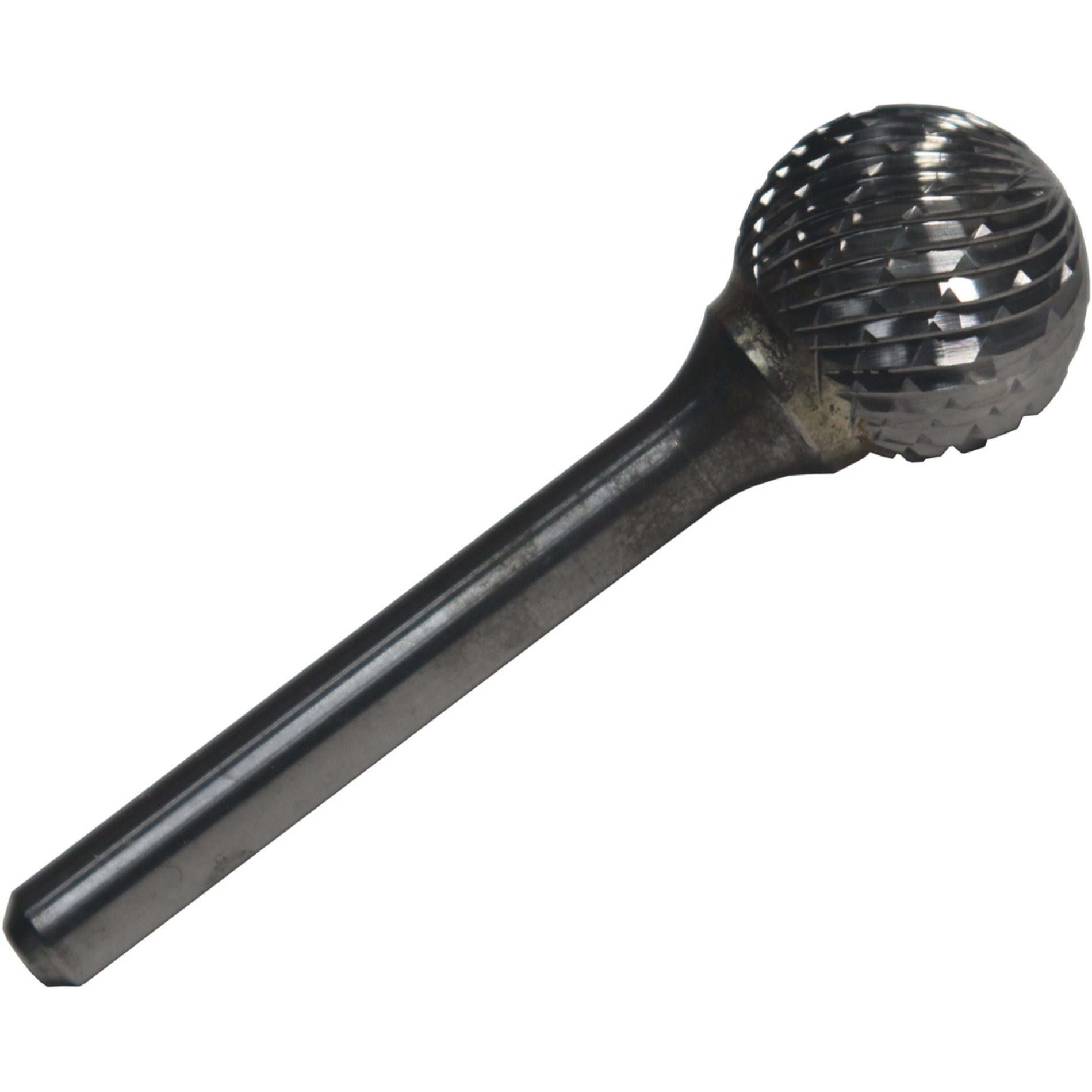 SD11 1/8" X 3/32" Ball End Carbide Burr 1/4 Shank, DULSD11