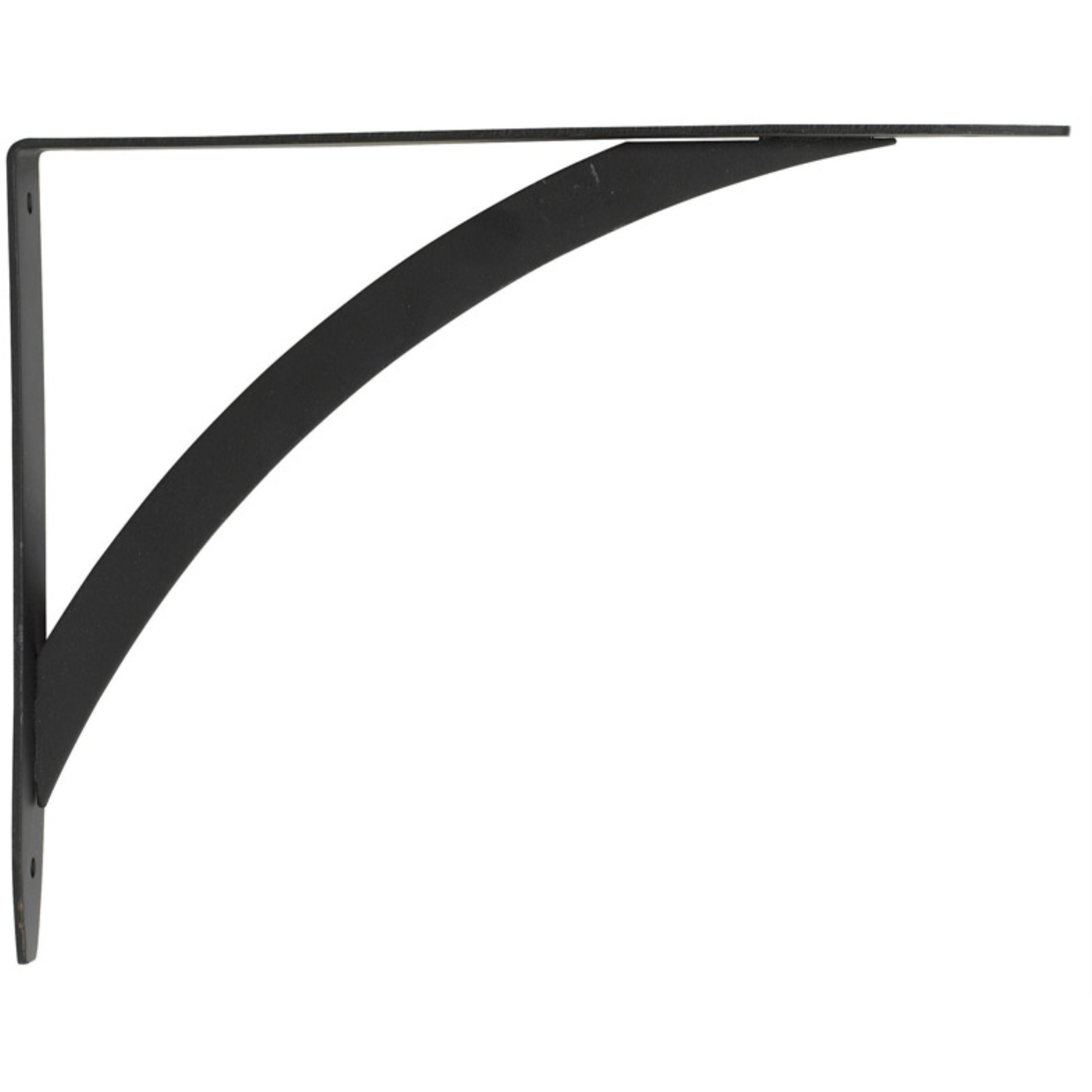 SELF BRACKET 10"&quotELEG BLK (Pack of 10)