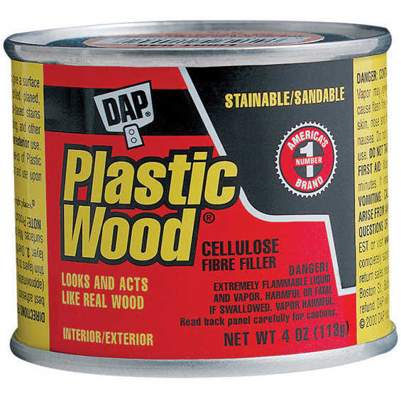 PLASTIC WOOD WHITE 4OZ (Pack of 1)