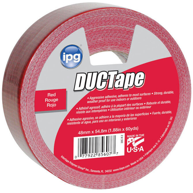 DUCT TAPE RED 1.88&quotX60YD (Pack of 1)
