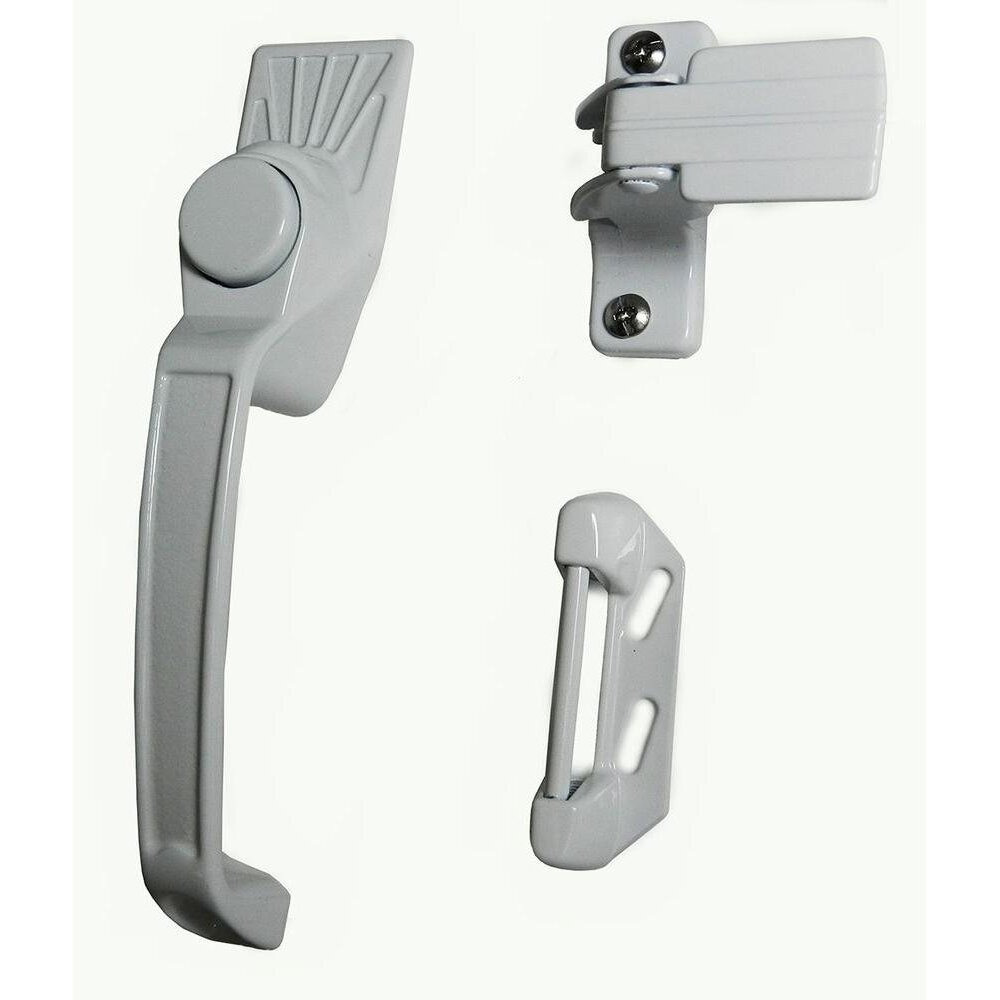 SCREEN DOOR HANDLE WHT (Pack of 1)