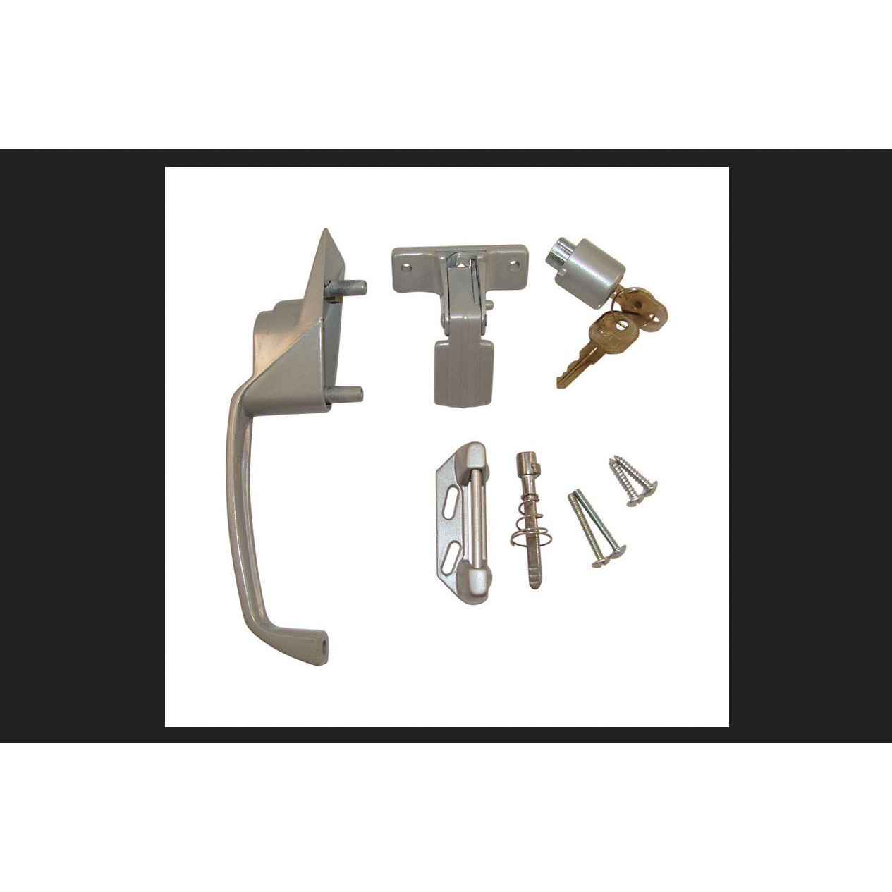 HANDL SCRN DR W/KEY ALM (Pack of 1)