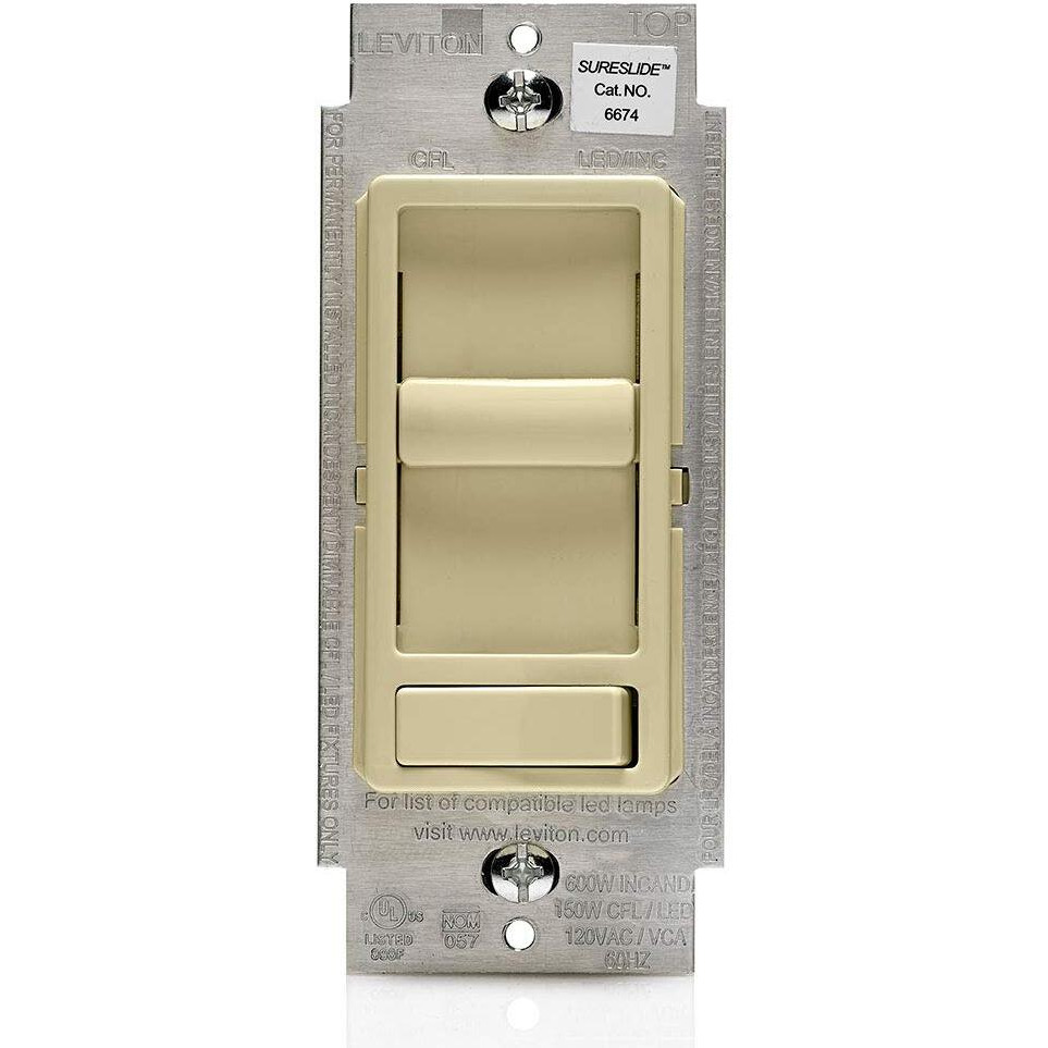 DIMMER SLIDE LED/CFL IV (Pack of 1)
