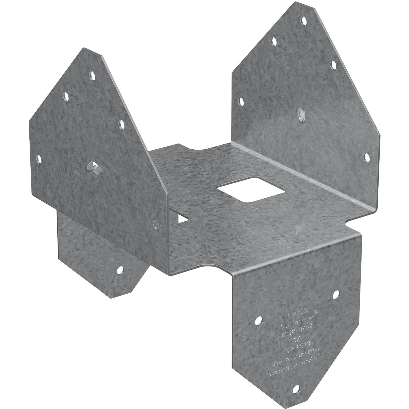 POST CAP STEEL 18G ZMAX (Pack of 1)