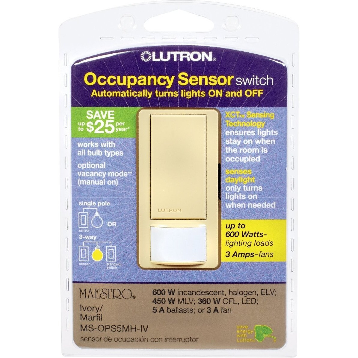 OCCUPANCY SENSOR LRG IV (Pack of 1)