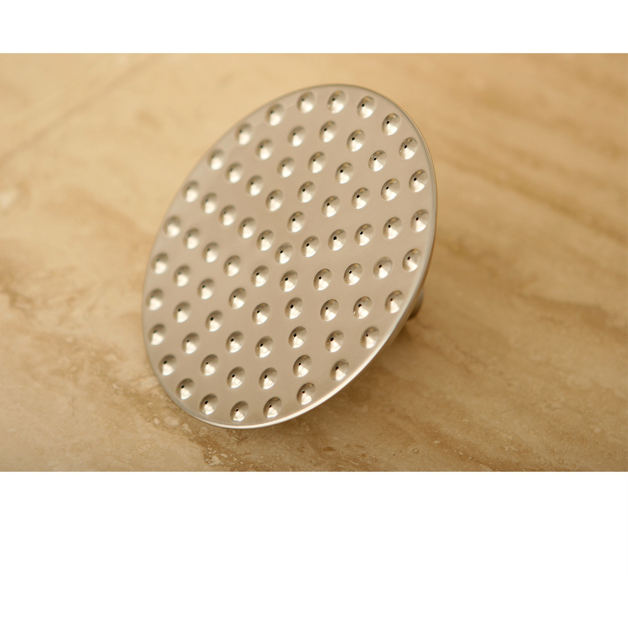 Kingston Brass K135A8 Victorian 5-1/4 in. Diameter Brass Showerhead, Brushed Nickel