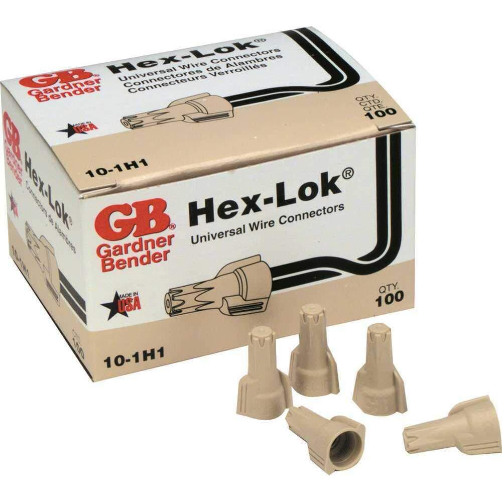 HEXLOCK WIRE CONN BX/100(Pack of 1)