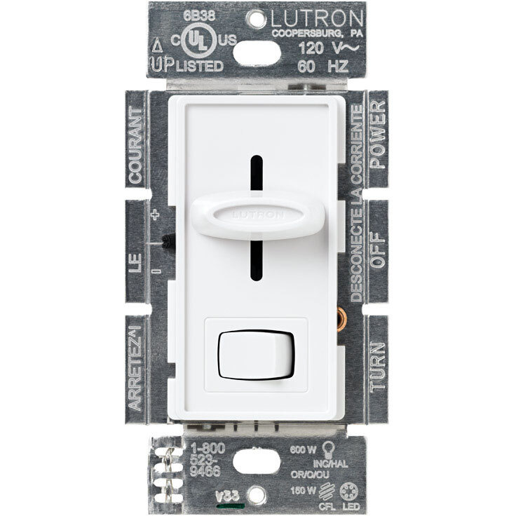 CFL/LED PRESET DIMMR WHT (Pack of 1)
