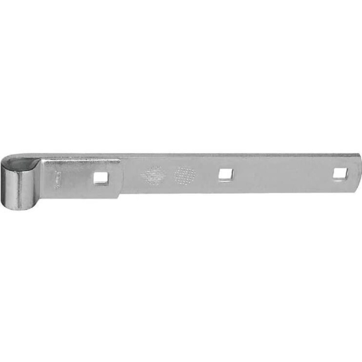 HINGE STRAP ZINC PLT 10" (Pack of 1)