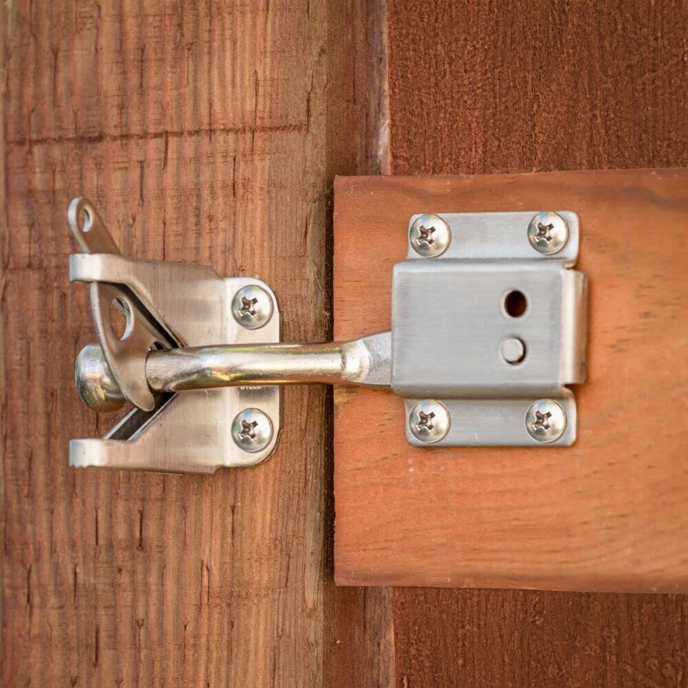 GATE HDWE KIT SS 6&quot2 HNG (Pack of 1)