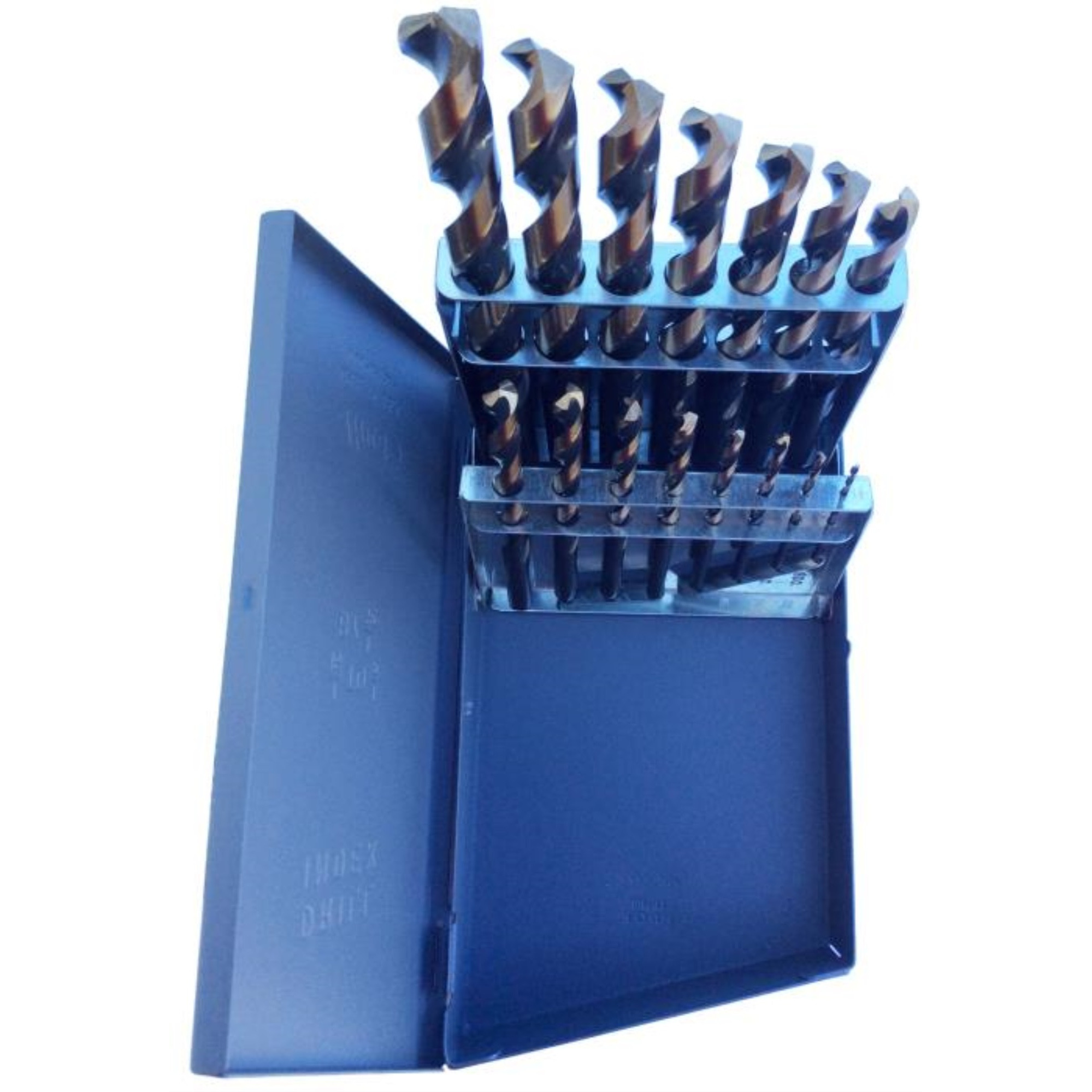 1/16"-1/2&quotx32nds 15 Piece Black & Gold Drill Bit Set, KFD15J-SET
