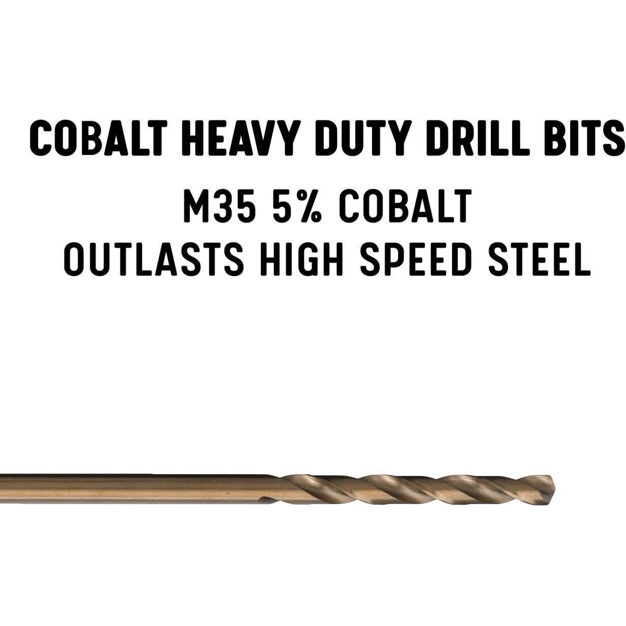 15/32" x 12" Cobalt Aircraft Extension Drill Bit, GLBCOX1215/32