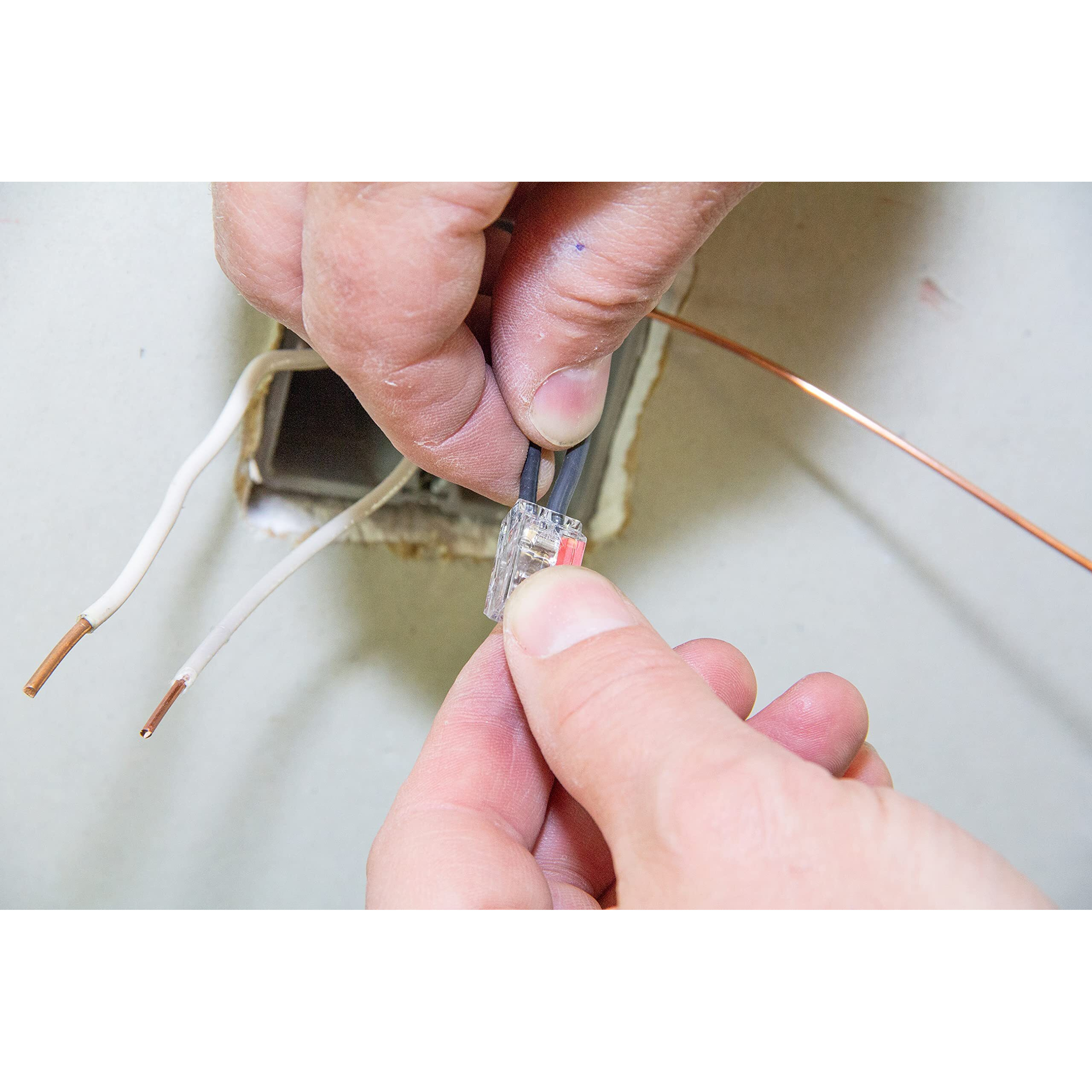 CONNECTOR 2PORT RED 10PK(Pack of 1)