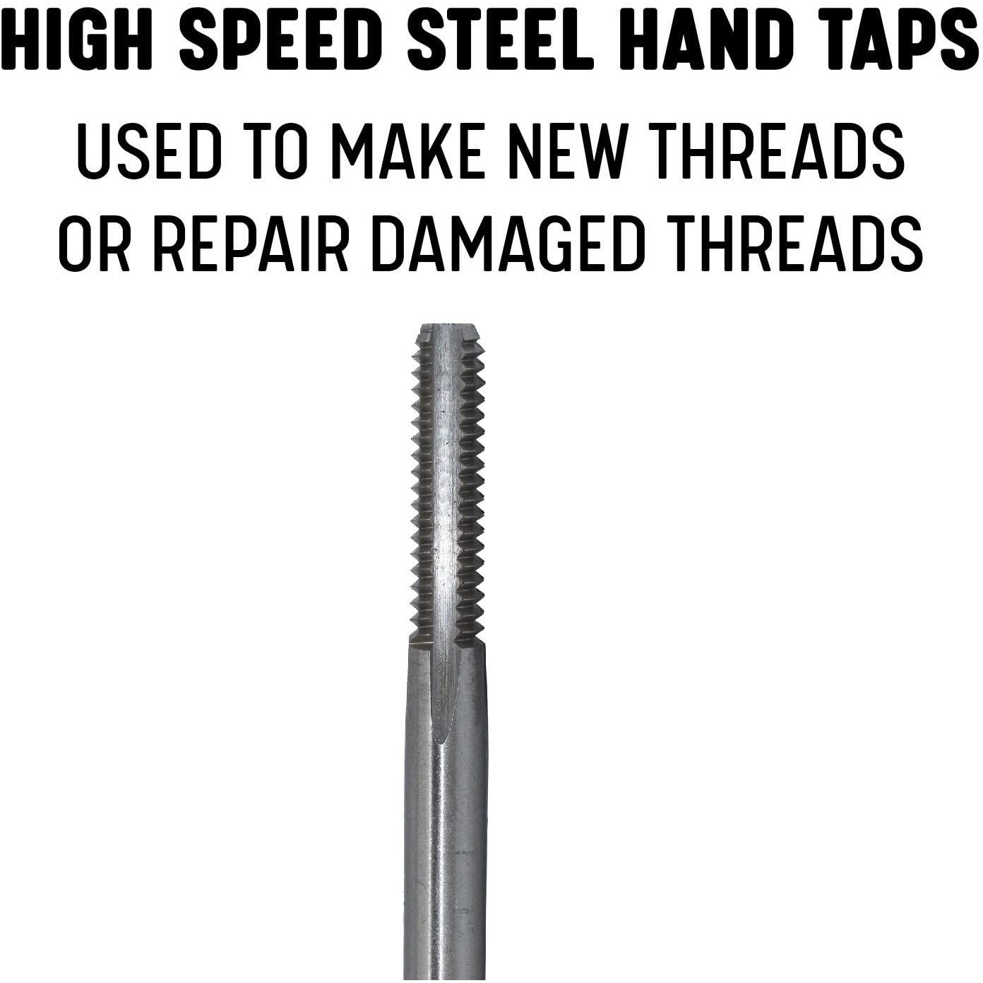 11/16"-11 HSS Machine and Fraction Hand Bottoming Tap, Qualtech, DWT54815