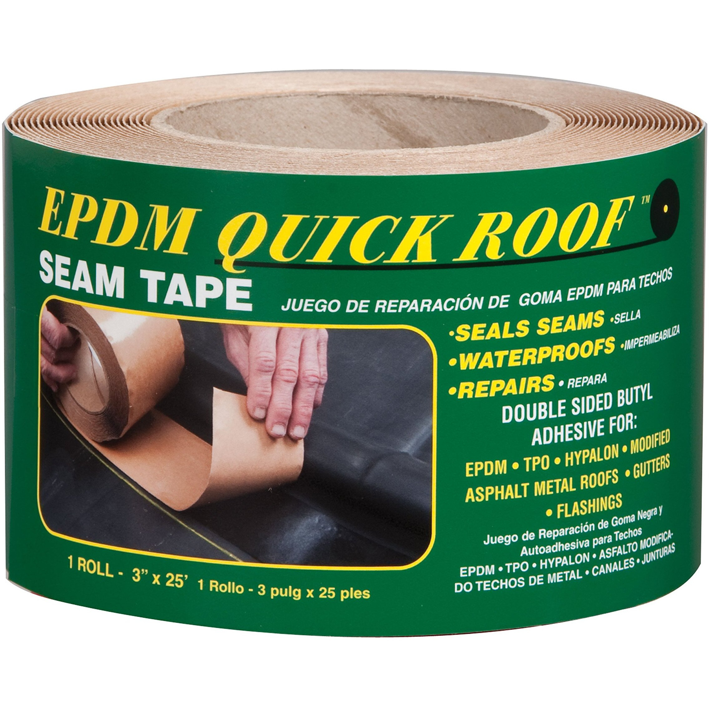 ROOF SEAM TAPE 3&quotX25' (Pack of 1)