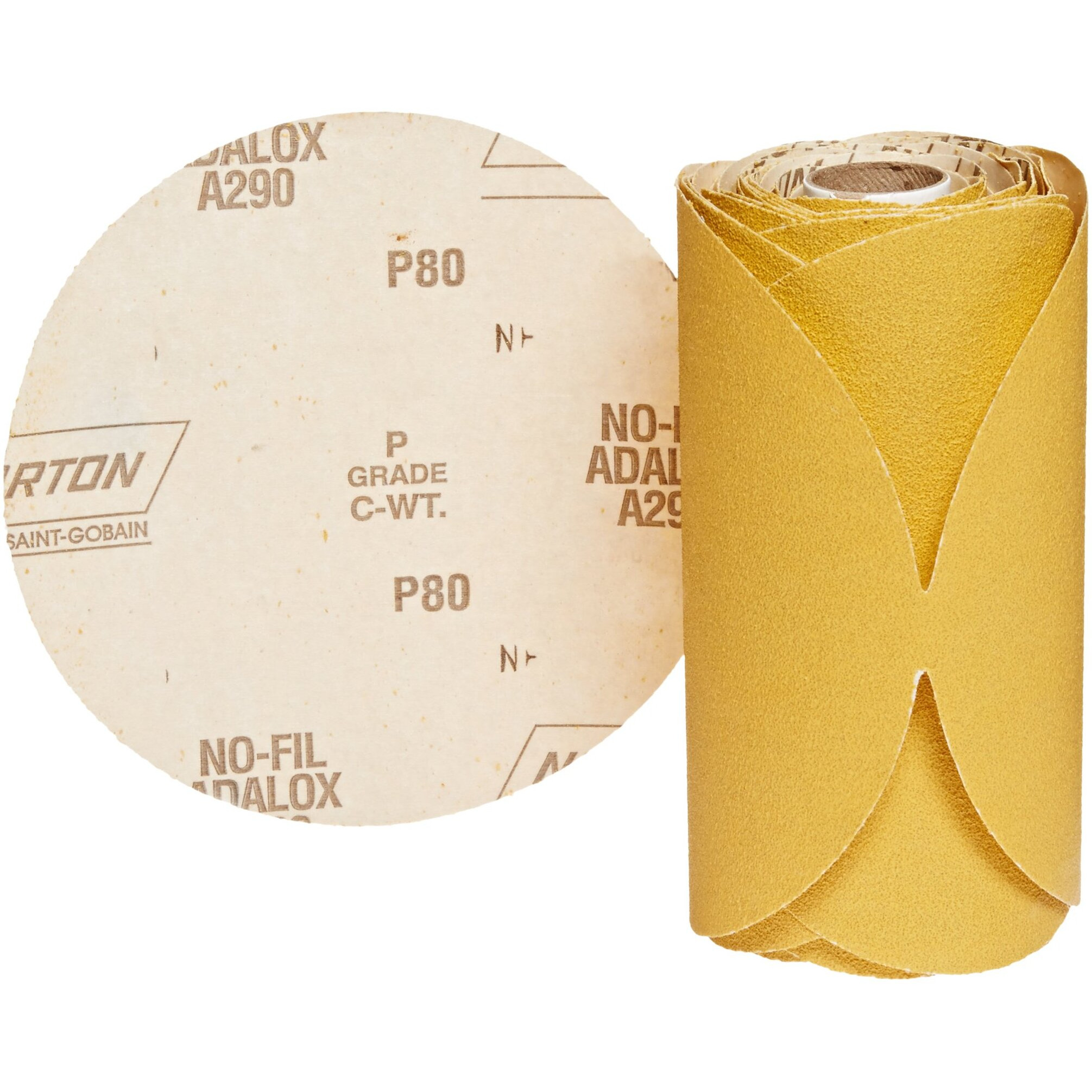 SANDING DISC 80G 6" (Pack of 1)