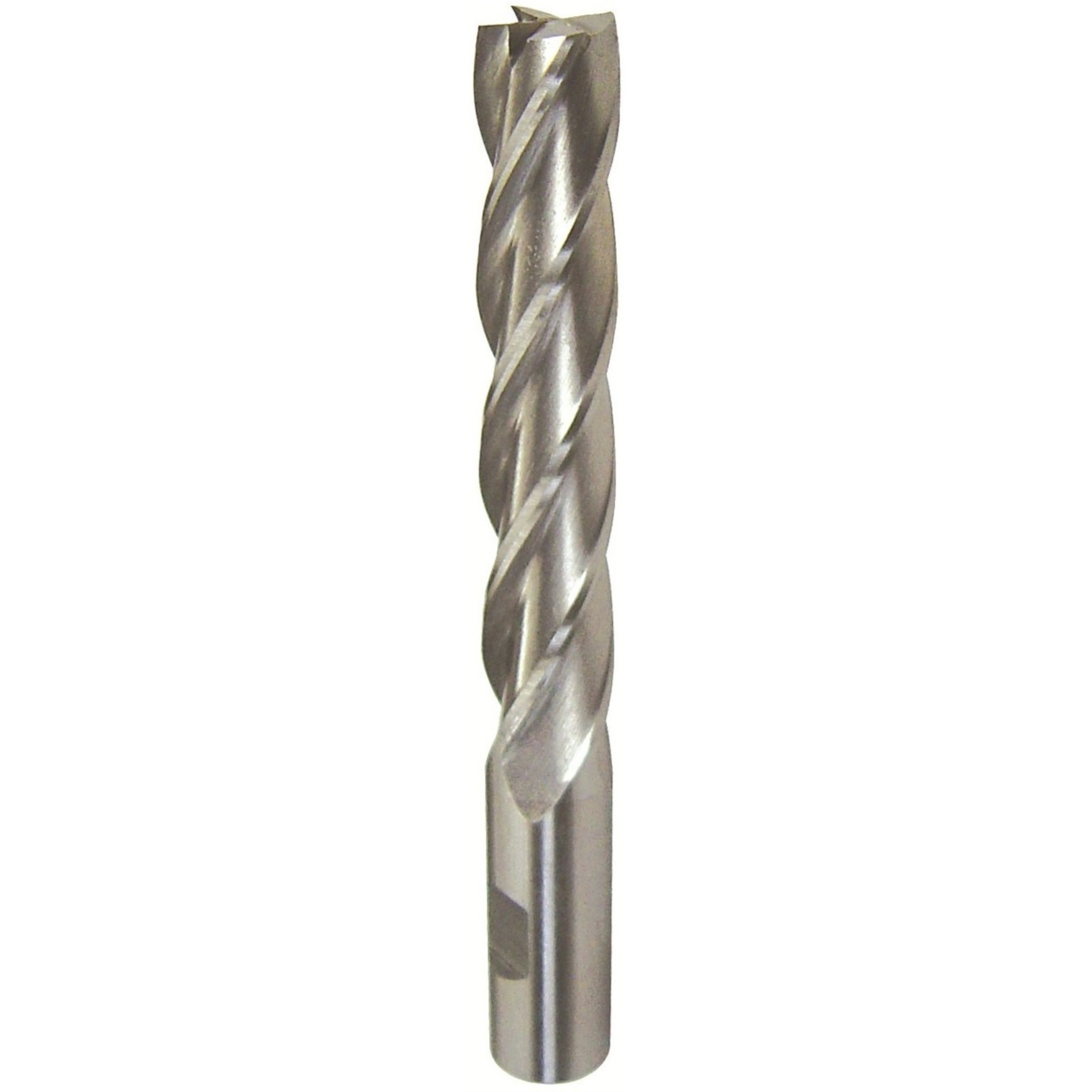 1/4" X 3/8" HSS 4 Flute Single End Center Cutting End Mill, Qualtech, DWCF308-CC