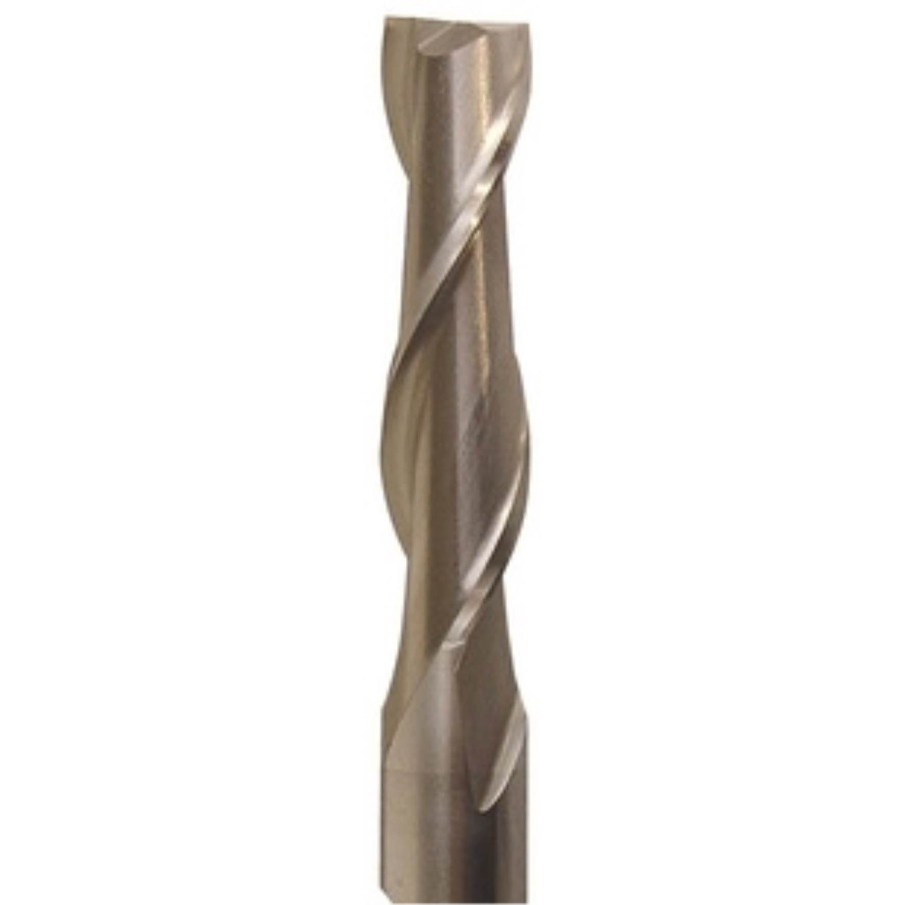5/8" X 1/2" HSS 2 Flute Single End End Mill, Qualtech, DWCT322