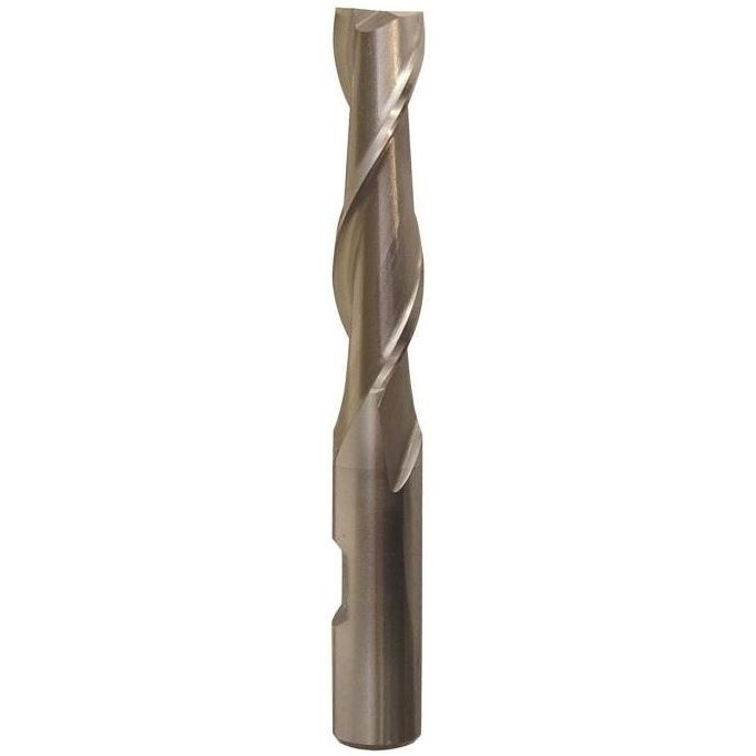 13/16" X 3/4" HSS 2 Flute Single End End Mill, Qualtech, DWCT341A