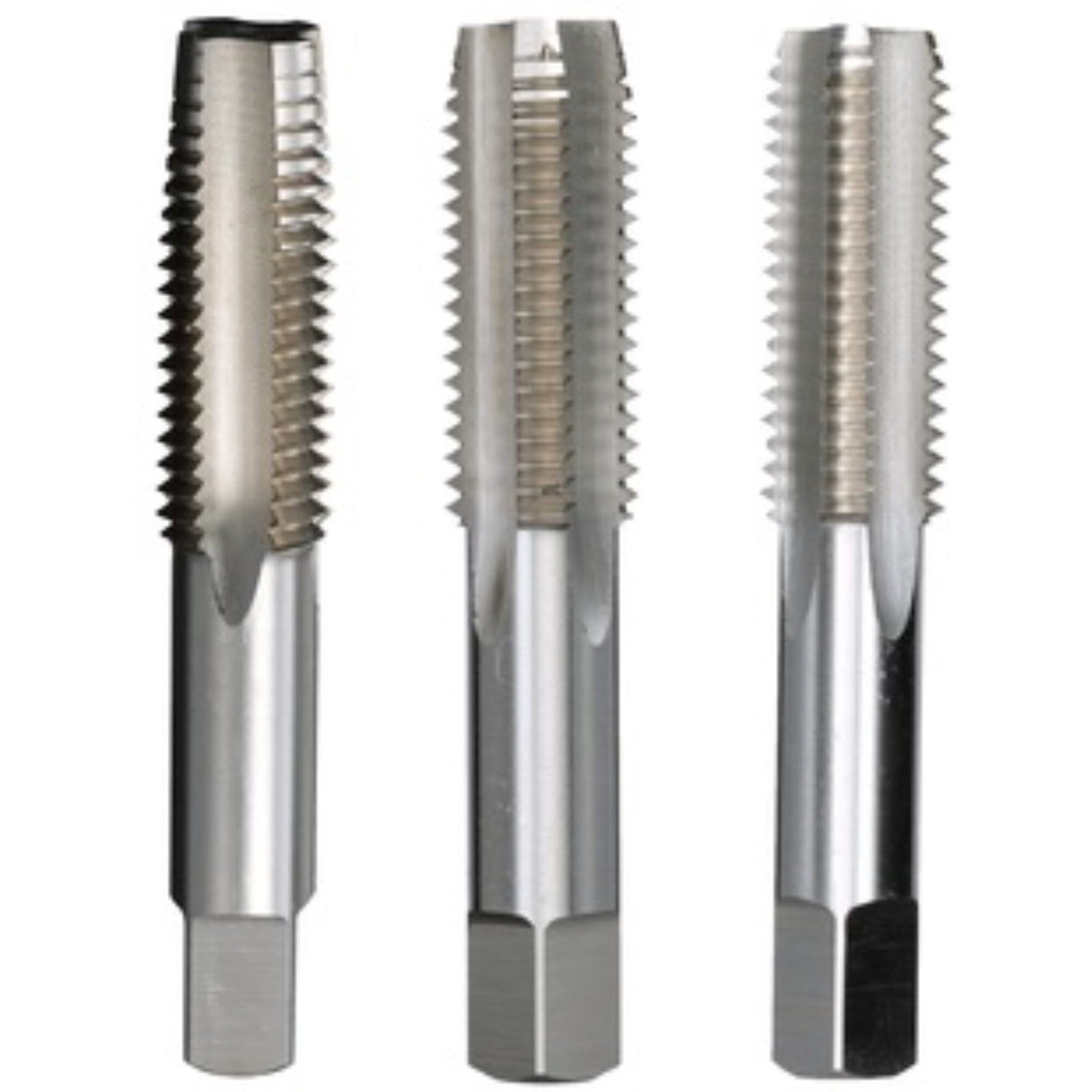 1/4"-28 HSS Machine and Fraction Hand Tap Set, Qualtech, DWT54476