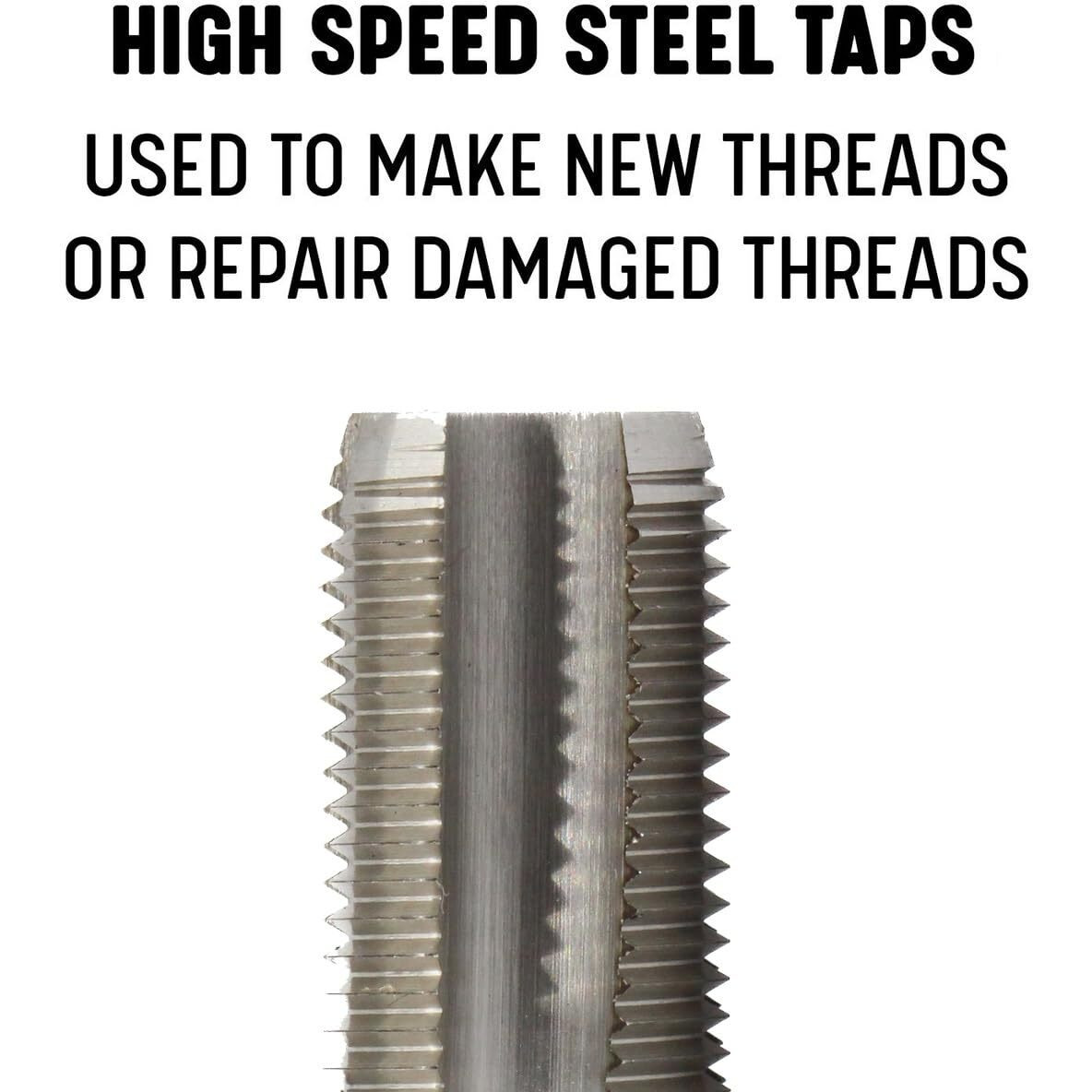 3/4"-14 NPS HSS 5 Flute Straight Pipe Tap, DWT64120